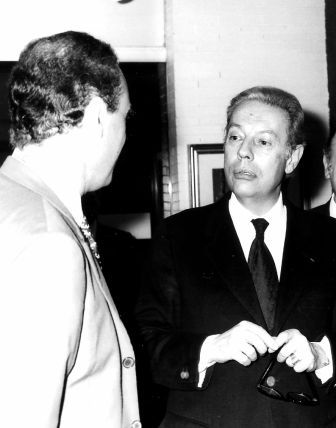 con Gian Luigi Rondi
